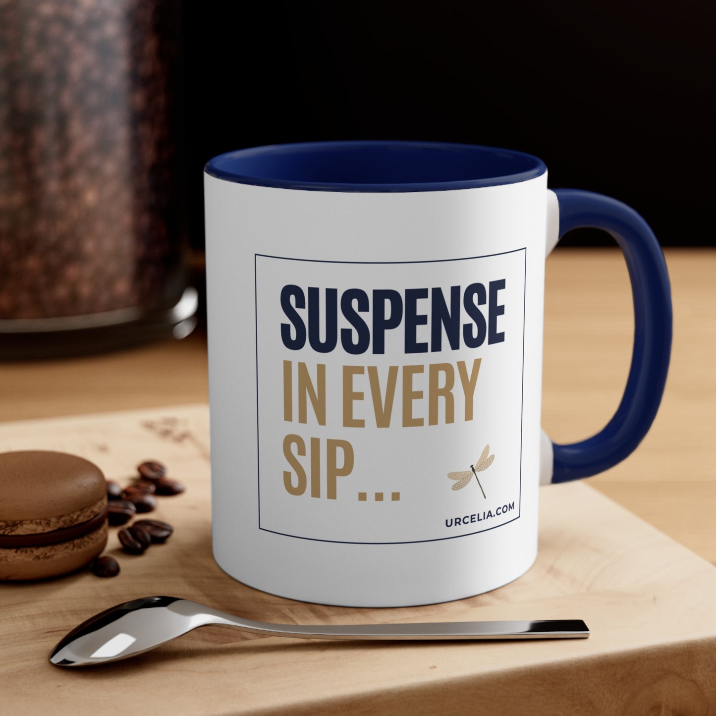 Suspense in Every Sip Mug, 11oz