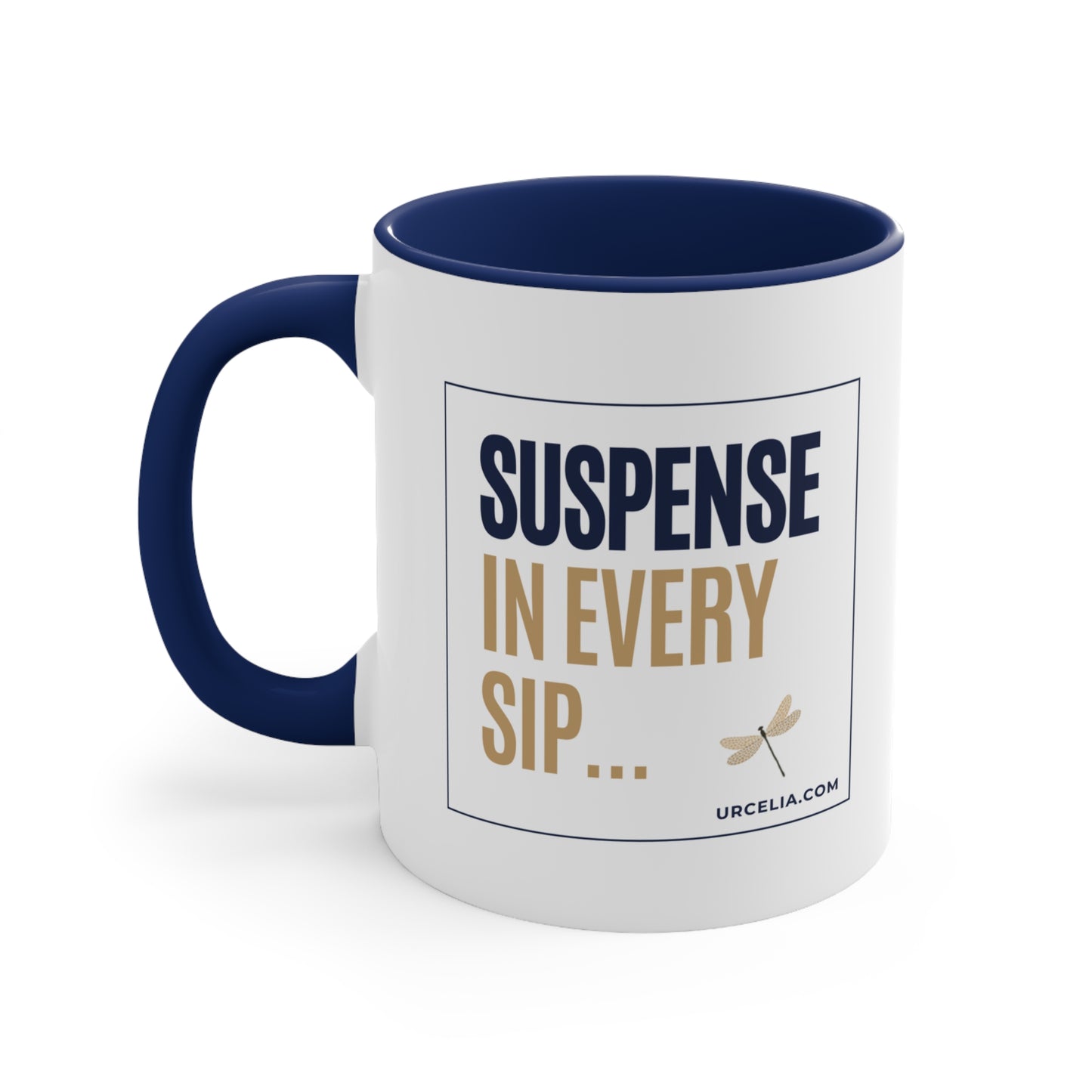 Suspense in Every Sip Mug, 11oz
