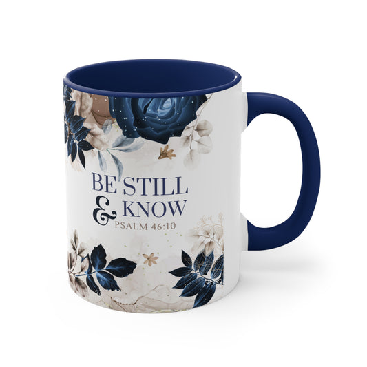 Be Still Mug - Flowers